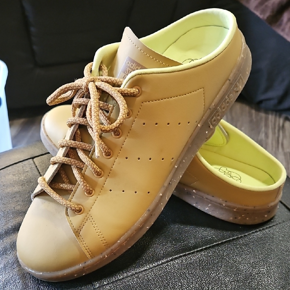 Adidas Tan Slip On Sneakers
